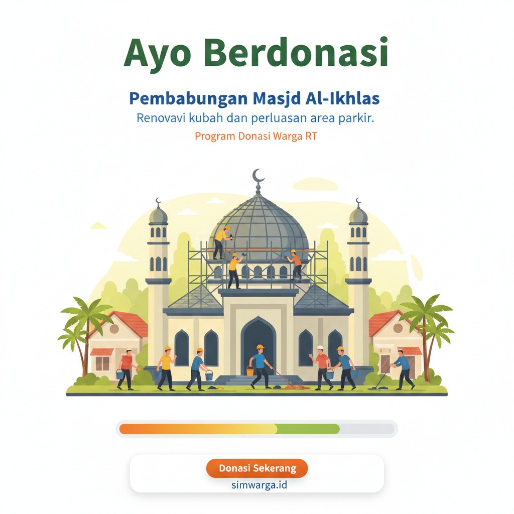 Pembangunan Masjid Al-Ikhlas