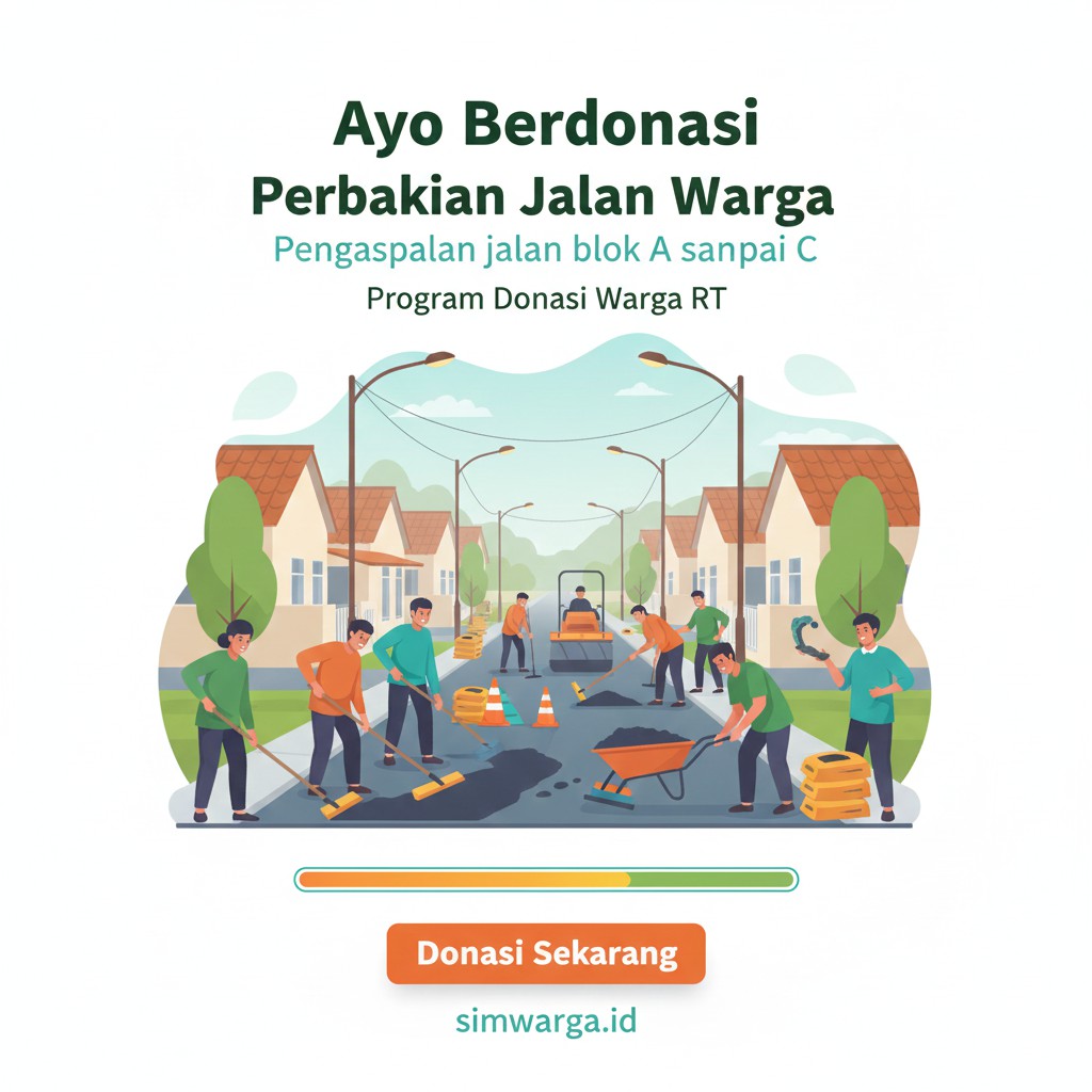 Perbaikan Jalan Warga